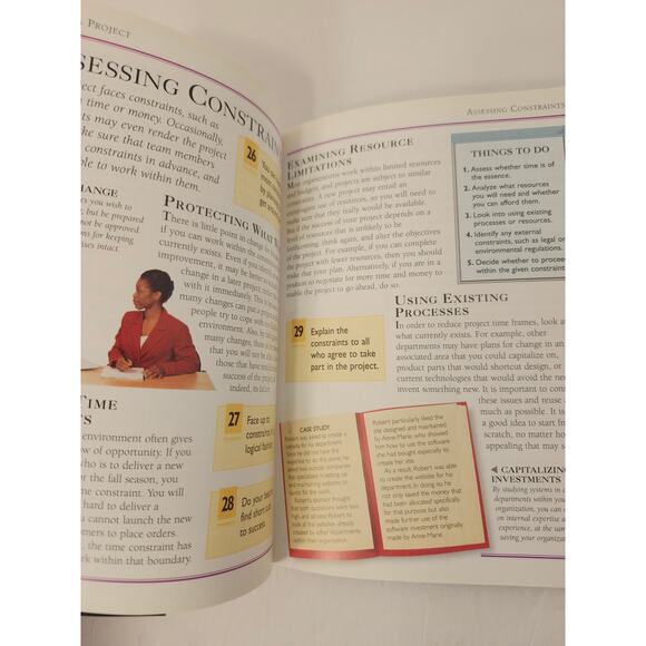 DK Publishing Essential Managers Bundle Of 2 Books Making Decisions Project Mgmt - Picture 6 of 12